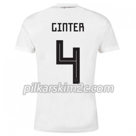 Koszulka Niemcy Ginter 4 Główna Mistrzostwa Świata 2018 - Koszulki Piłkarskie